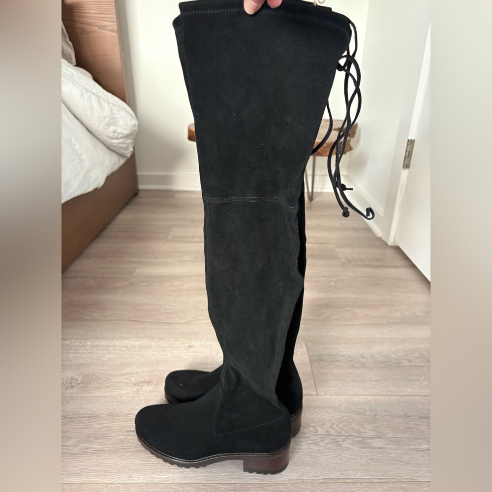 Stuart Weitzman Black Over-the-Knee Women's Boots